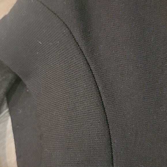 ❄️3/$25 Elegant Black Ruched Sleeveless Midi Dress - Picture 4 of 5